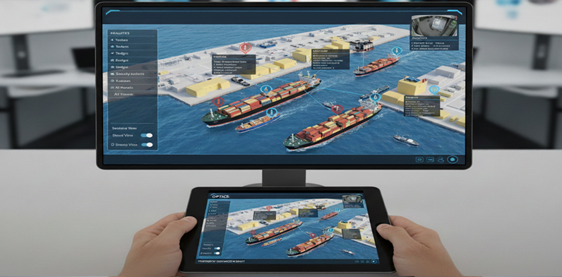 תאום דיגיטלי בנמל Corpus Christi: כש-ArcGIS פוגש Unity לבניית תמונת מצב על מסך אחד