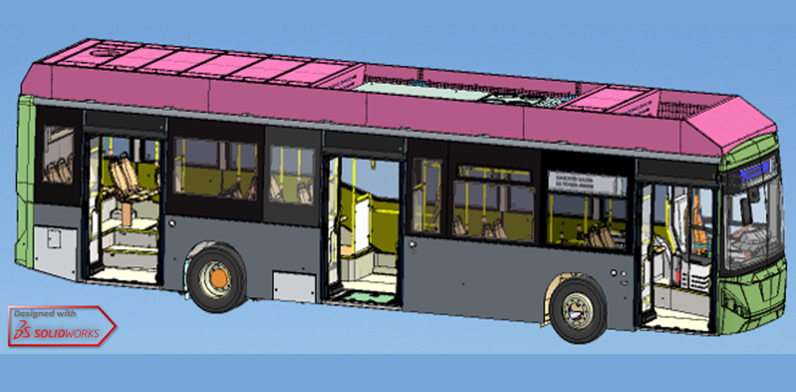 SOLIDWORKS בנתיב המהיר: איך מרכבים מתכננת את התחבורה הציבורית בישראל