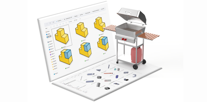 כך נחזיר לסייר הקבצים את התצוגה המקדימה של קבצי SOLIDWORKS
